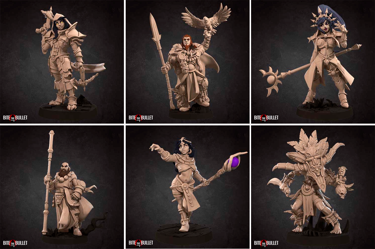 Pluto Minis: Humans - Set B