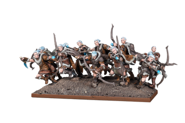 Kings of War: Northern Alliance Icekin Hunter/ berserker Regiment