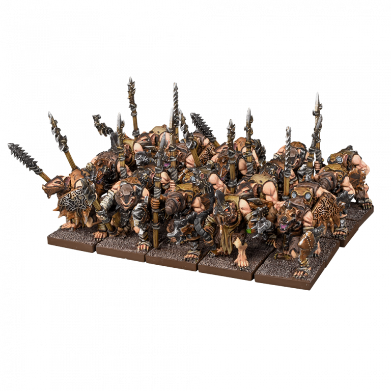 Kings of War: Ratkin Warriors Regiment