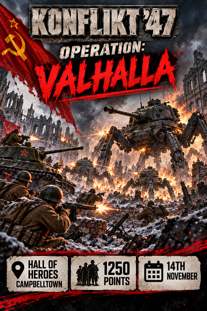 Konflikt'47 Operation: Valhalla- event ticket