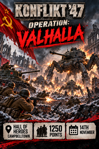 Konflikt'47 Operation: Valhalla- event ticket