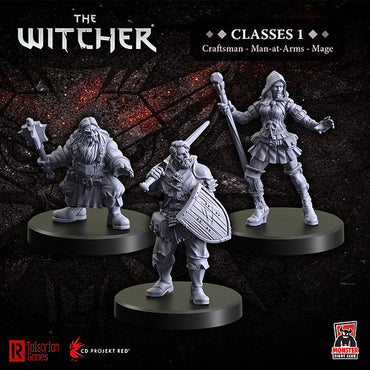 The Witcher: Classes 1: Mage, Craftsman, Man-at-Arms