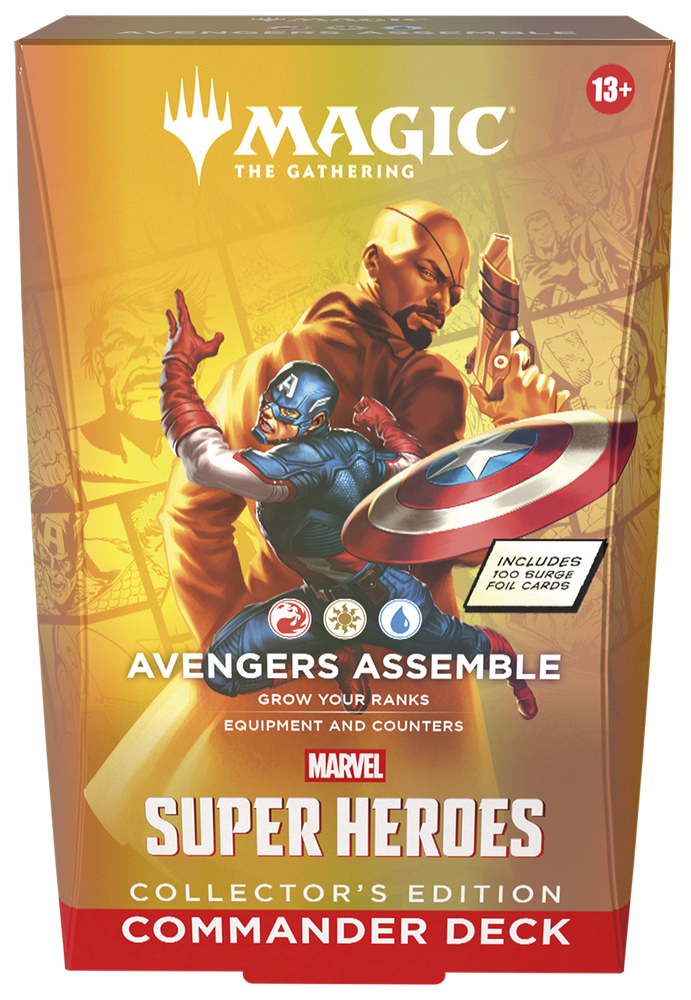 Magic: Marvel Super Heroes Collectors Commander Deck