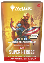 Magic: Marvel Super Heroes Collectors Commander Deck