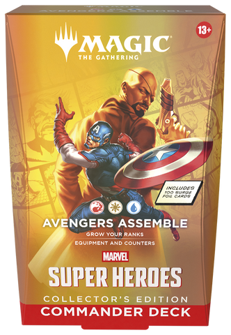 Magic: Marvel Super Heroes Collectors Commander Deck