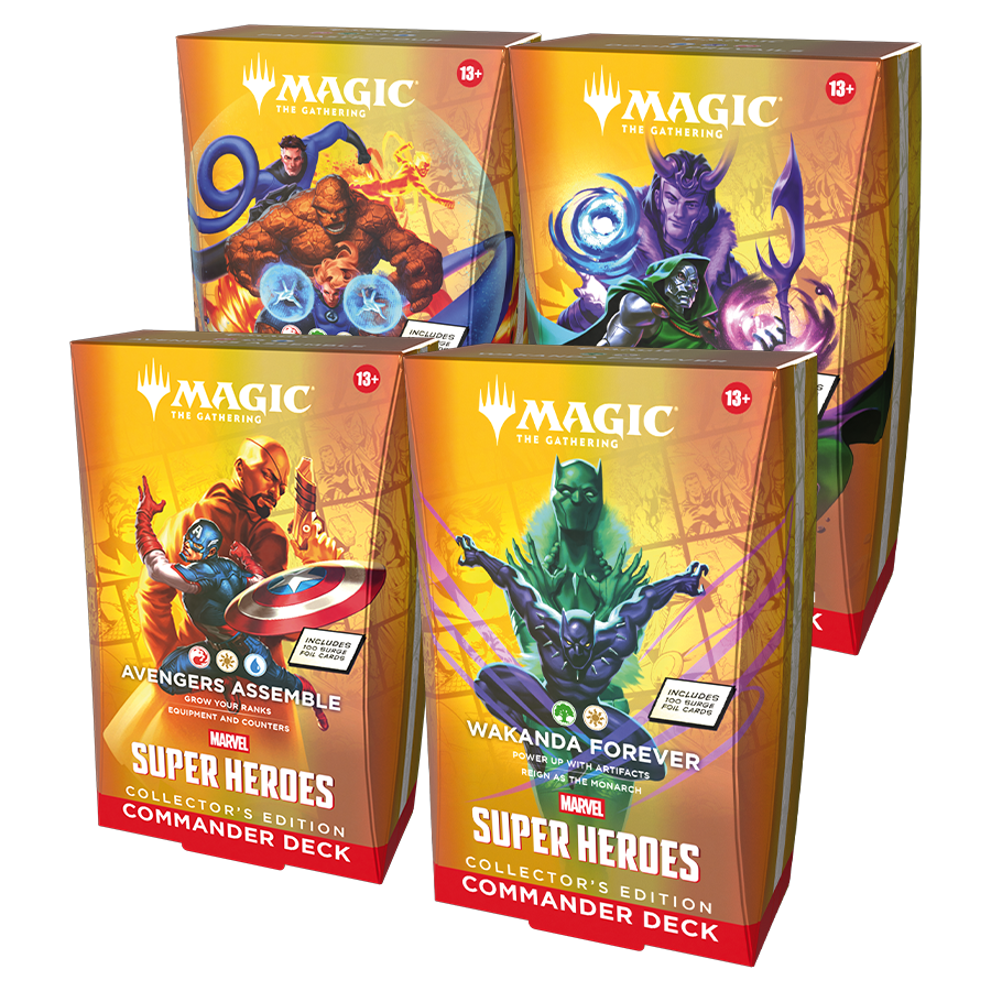 Magic: Marvel Super Heroes Collectors Commander Deck