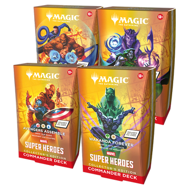 Magic: Marvel Super Heroes: Pre-Order Collector's Commander Bundle