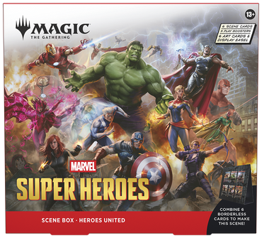 Magic: Marvel Super Heroes Scene Box