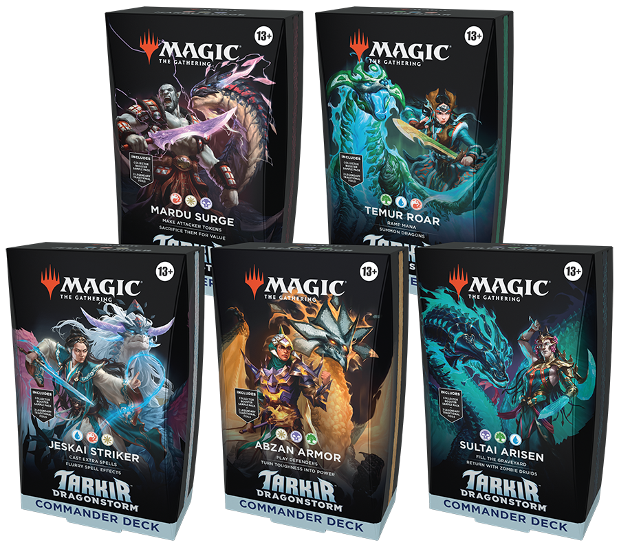 Magic: Tarkir: Dragonstorm Commander Deck Bundle