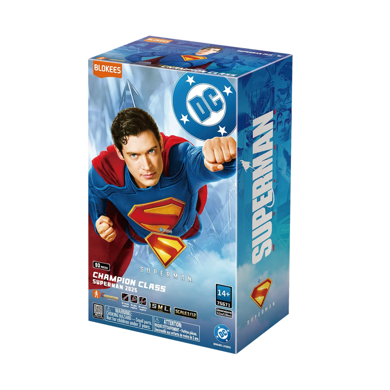 Blokees Figures: DC Champion Class 01 Superman 2025