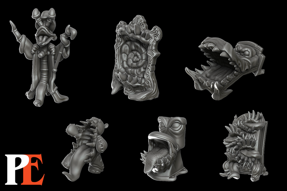 Pluto Minis: Mimics - Set E