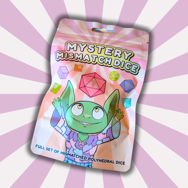 Mystery Dice Gobin : Mystery Dice Mismatched Matching Polyhedral Dice