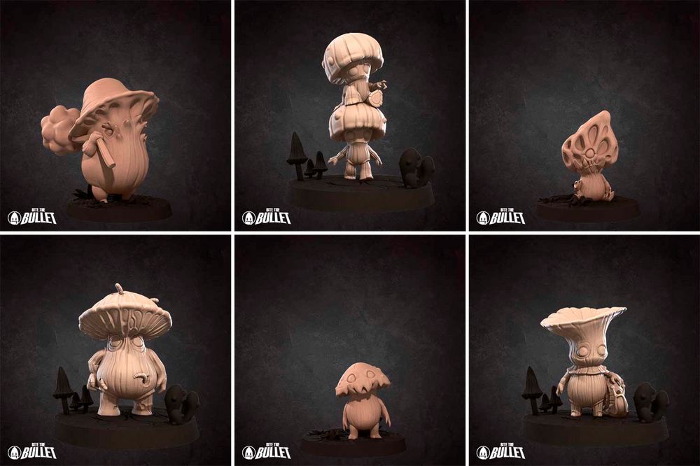 Pluto Minis: Mushroom Folk - Set A