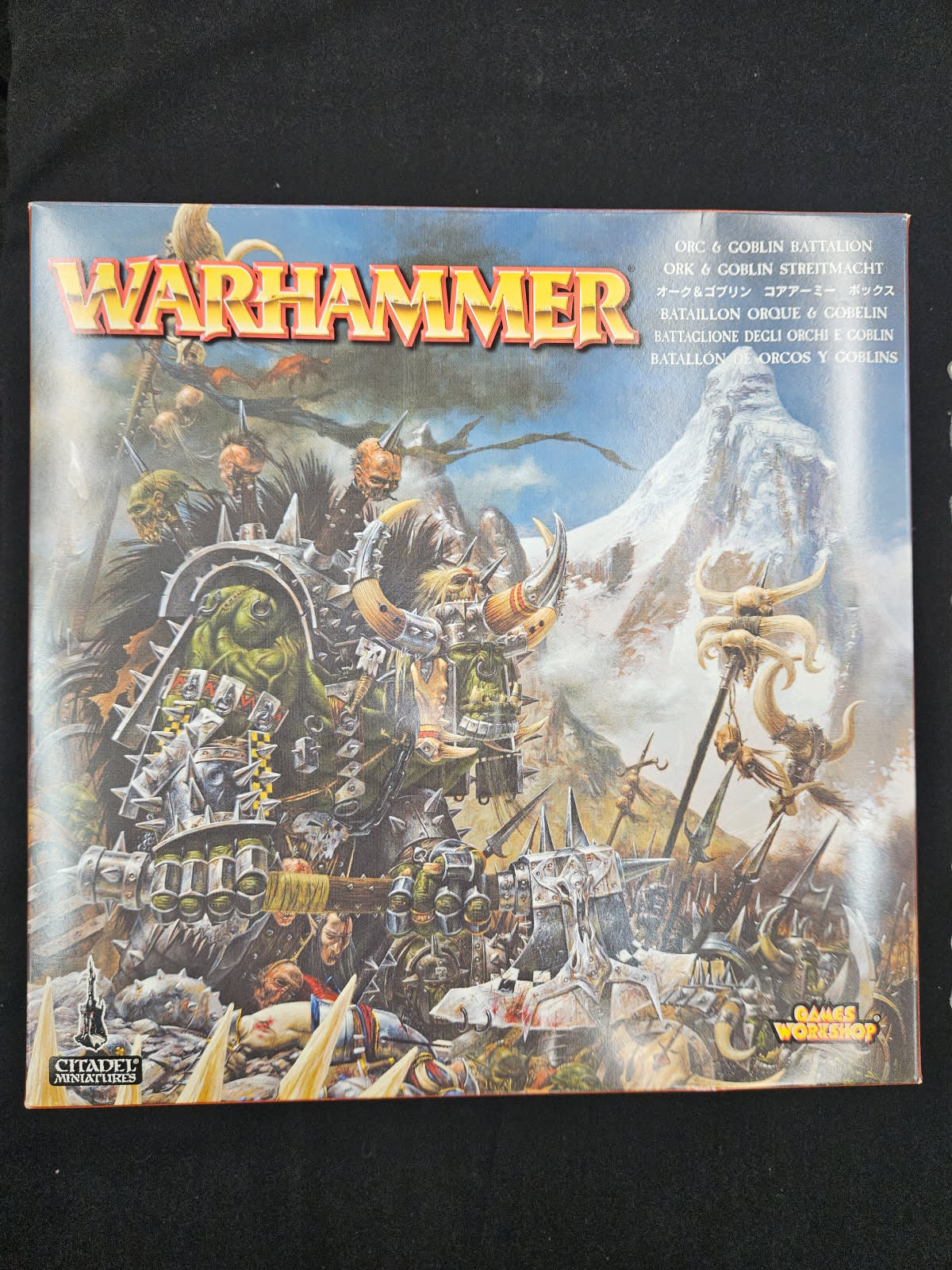 Warhammer The Old World: Orc & Goblin Tribes Orc Battalion