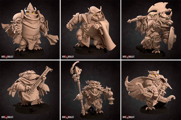 Pluto Minis: Owlfolk - Set B