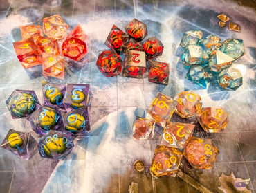Mystery Dice Gobin : Mystery Dice Liquid Core Matching Polyhedral Dice