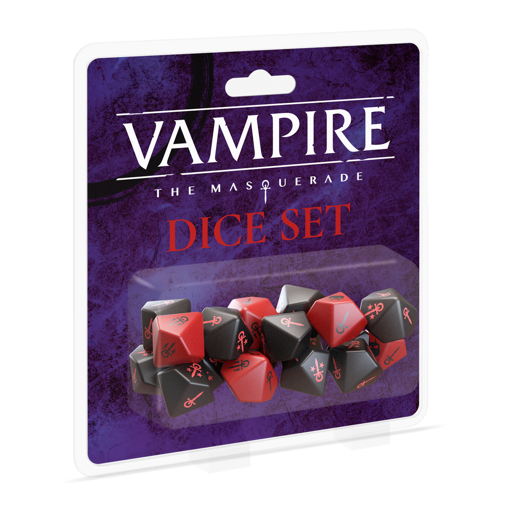 Vampire: The Masquerade RPG 5E: Dice Set