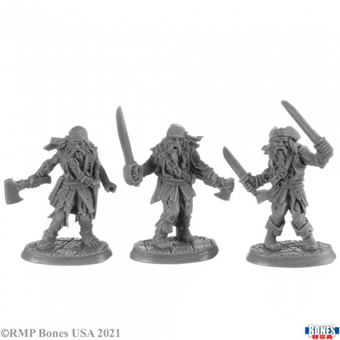Reaper Bones USA: Zombie PIrates (3)