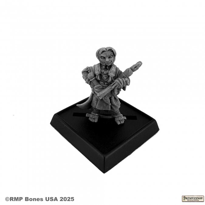 Reaper Miniatures: Pathfinder Bones USA: Lem Iconic Halfling Bard