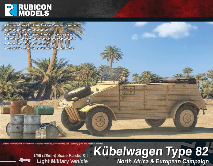 Rubicon: Kubelwagen Type 82 Light Military Vehicle