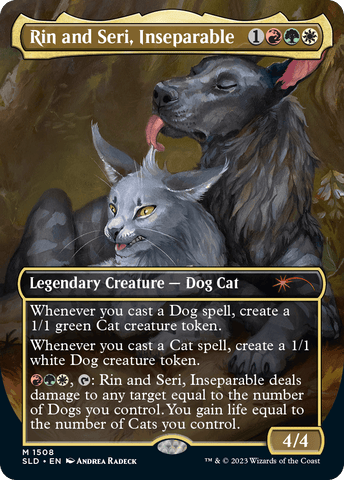 MTG: 2nd HAND-Secret Lair- Raining Cats and Dogs Commander Deck