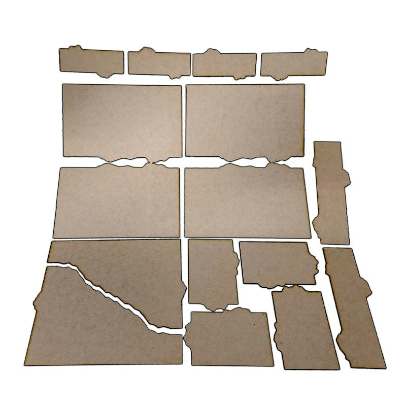Miniature Scenery: 11th Ed Terrain Base Set