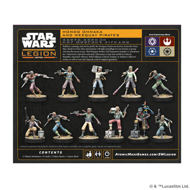 Star Wars Legion: Hondo Ohnaka & the Weequay Pirates