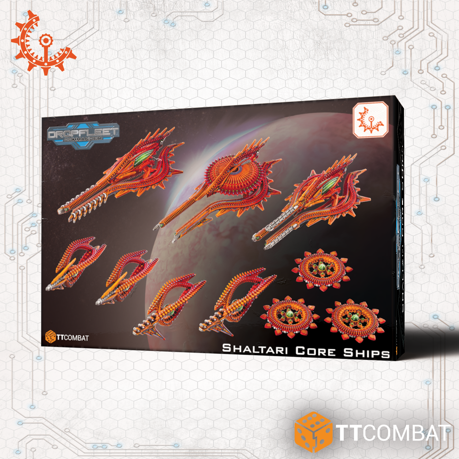 Dropfleet Commander: Shaltari Core Ships