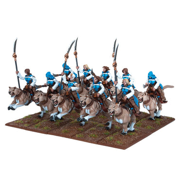 Kings of War: Basilean Sisterhood Panther Lancer Regiment