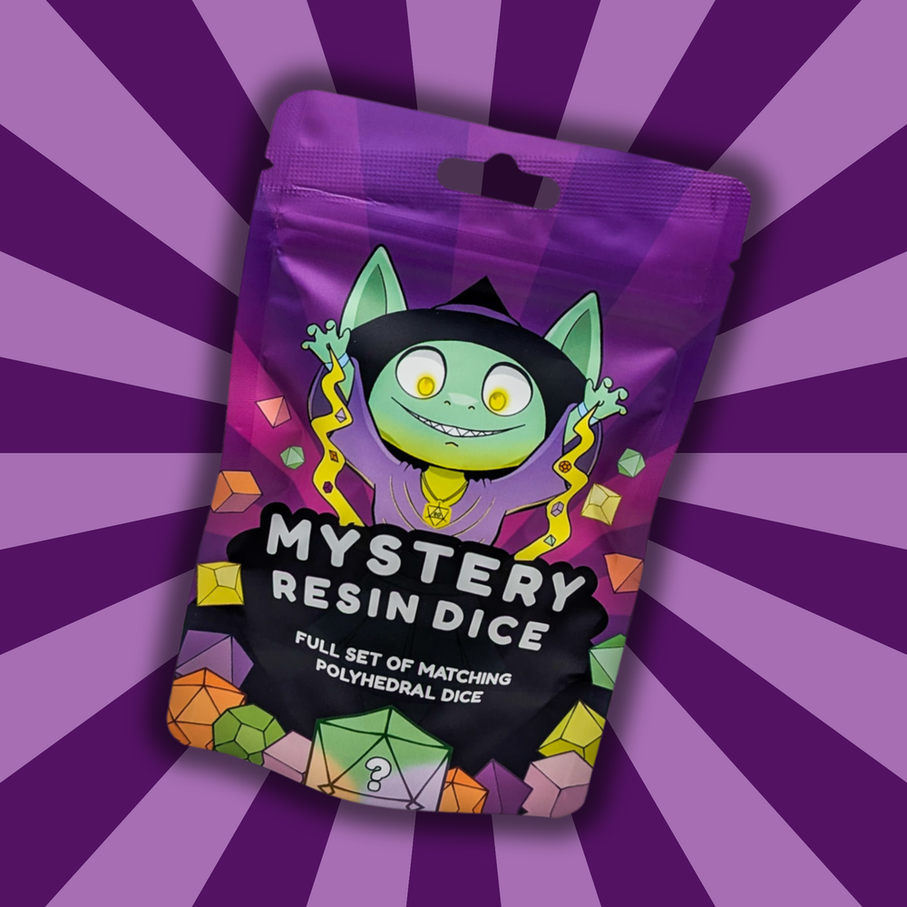Mystery Dice Gobin : Mystery Dice Halloween Spooky Matching Polyhedral Dice