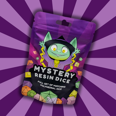 Mystery Dice Gobin : Mystery Dice Halloween Spooky Matching Polyhedral Dice