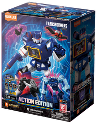 Blokees Figures: Blokees Figures - Transformers (Limited Model Kit) AE03 - Sound Wave (20cm)