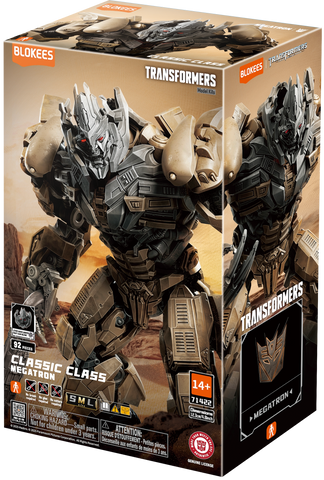 Blokees Figures - Transformers (Model Kit) Classic Class 22 - Movie 3 Megatron