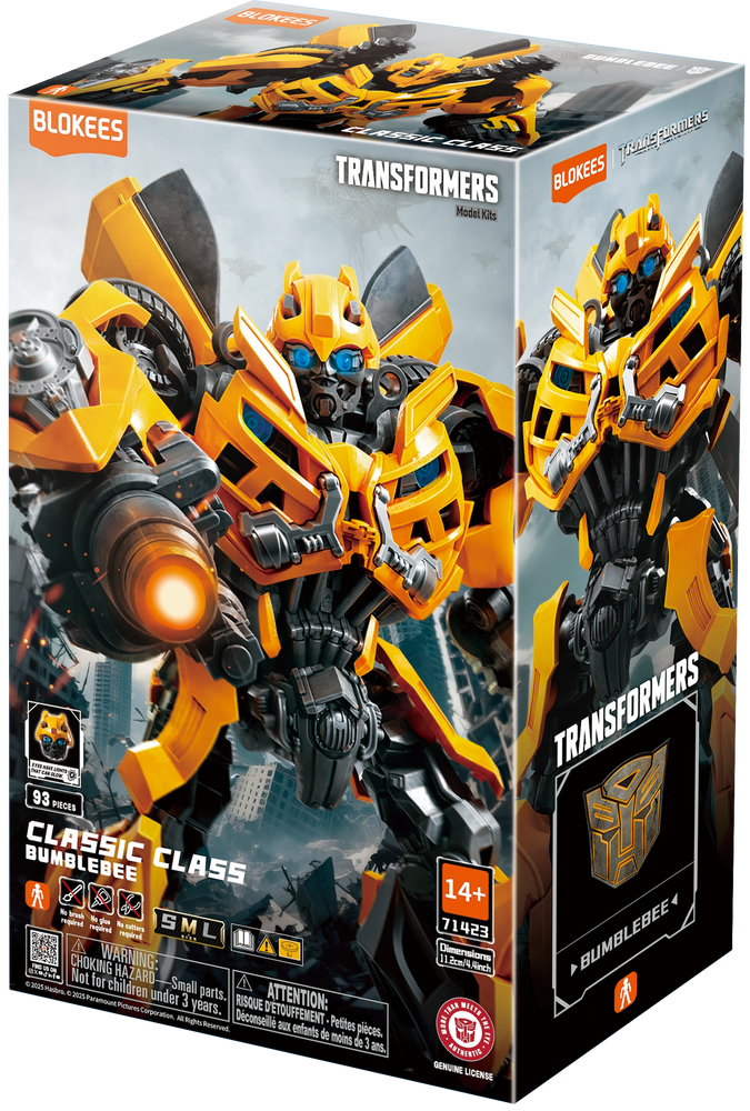 Blokees Figures - Transformers (Model Kit) Classic Class 23 - Movie 3 Bumblebee