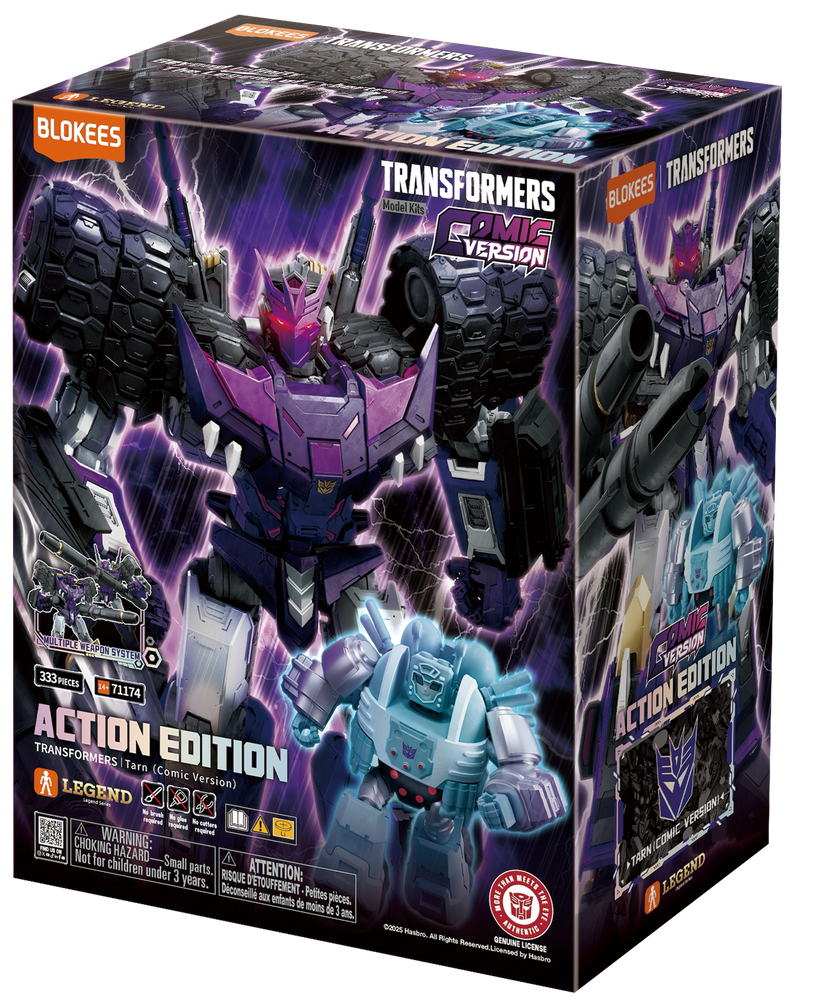 Blokees Figures - Transformers (Limited Model Kit) AE05 - Comic Version Tarn (19.8cm)