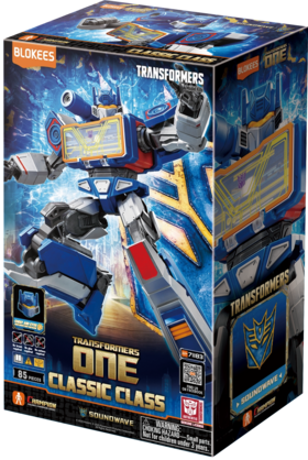 Blokees Figures - Transformers (Model Kit) Classic Class 17 - Soundwave (12.5cm)