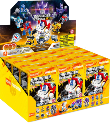 Blokees Figures PDQ (12 in 1)(Blind box) - Transformers Defender Version 05 - Traitor to Tyranny