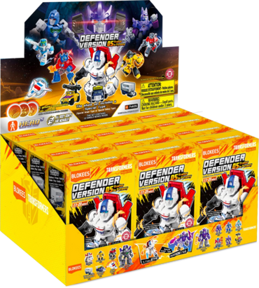 Blokees Figures PDQ (12 in 1)(Blind box) - Transformers Defender Version 05 - Traitor to Tyranny
