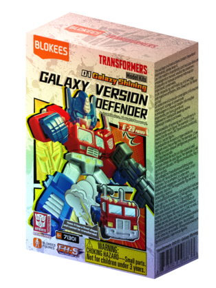Blokees Figures PDQ (12 in 1) (Blind box)- Transformers Galaxy Version Defender 01 - Shattered Alliance
