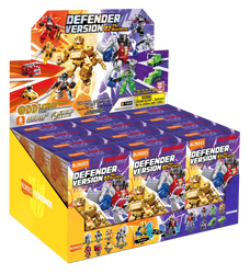 Blokees Figures PDQ (12 in 1) (Blind box)- Transformers Galaxy Version Defender 02 - The Overthrow
