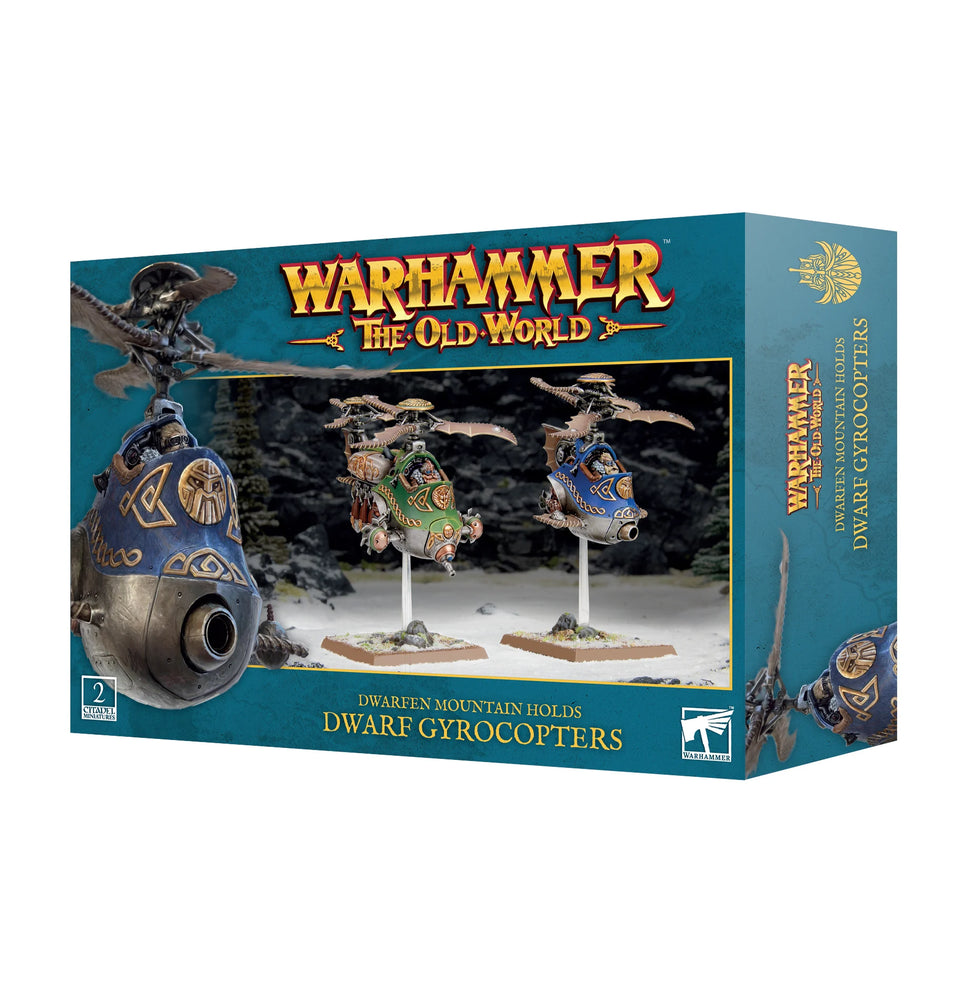 Warhammer The Old World: Dwarfen Mountain Holds Gyrocopters