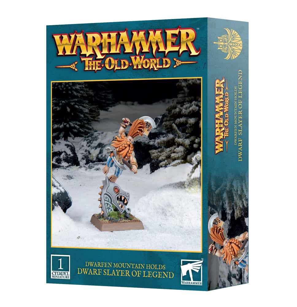 Warhammer The Old World: Dwarfen Mountain Holds Dwarf Slayer of Legend