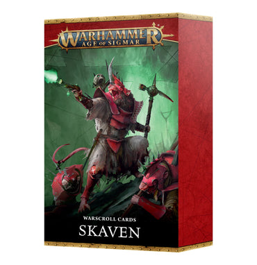 Warhammer Age of Sigmar: Skaven Warscroll Cards