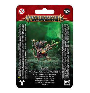 Warhammer Age of Sigmar: Skaven Warlock Galvaneer