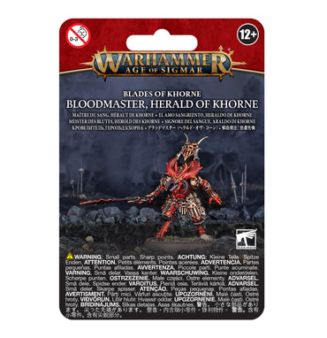 Warhammer Age of Sigmar: Daemons of Khorne Bloodmaster Herald of Khorne