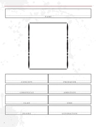 Vampire: The Masquerade RPG 5E: Expanded Character Sheet Journal
