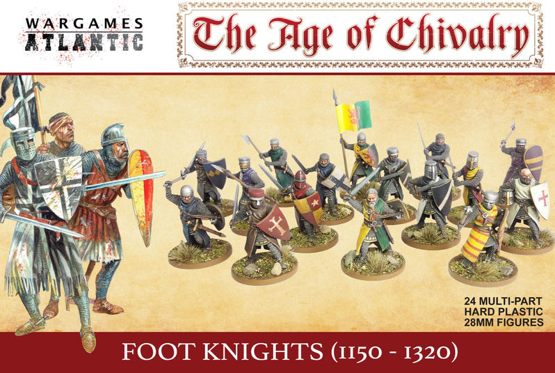 Wargames Atlantic: Age of Chivalry: Foot Knights 1150-1320