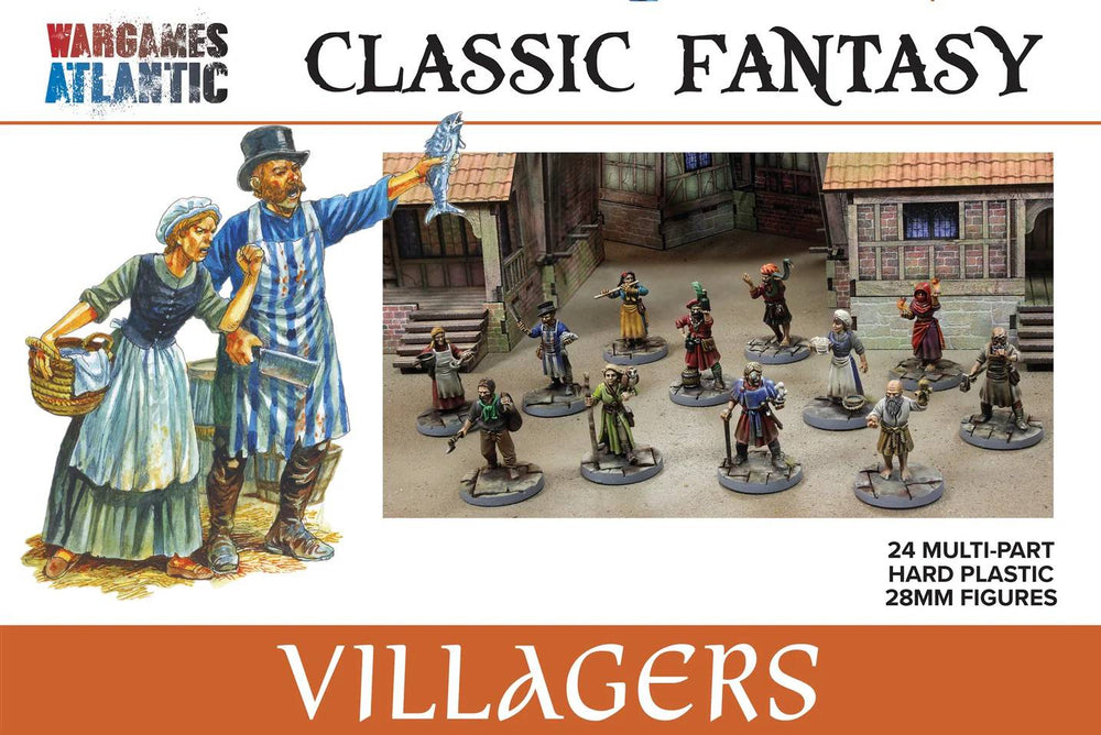 Wargames Atlantic: Classic Fantasy: Villagers