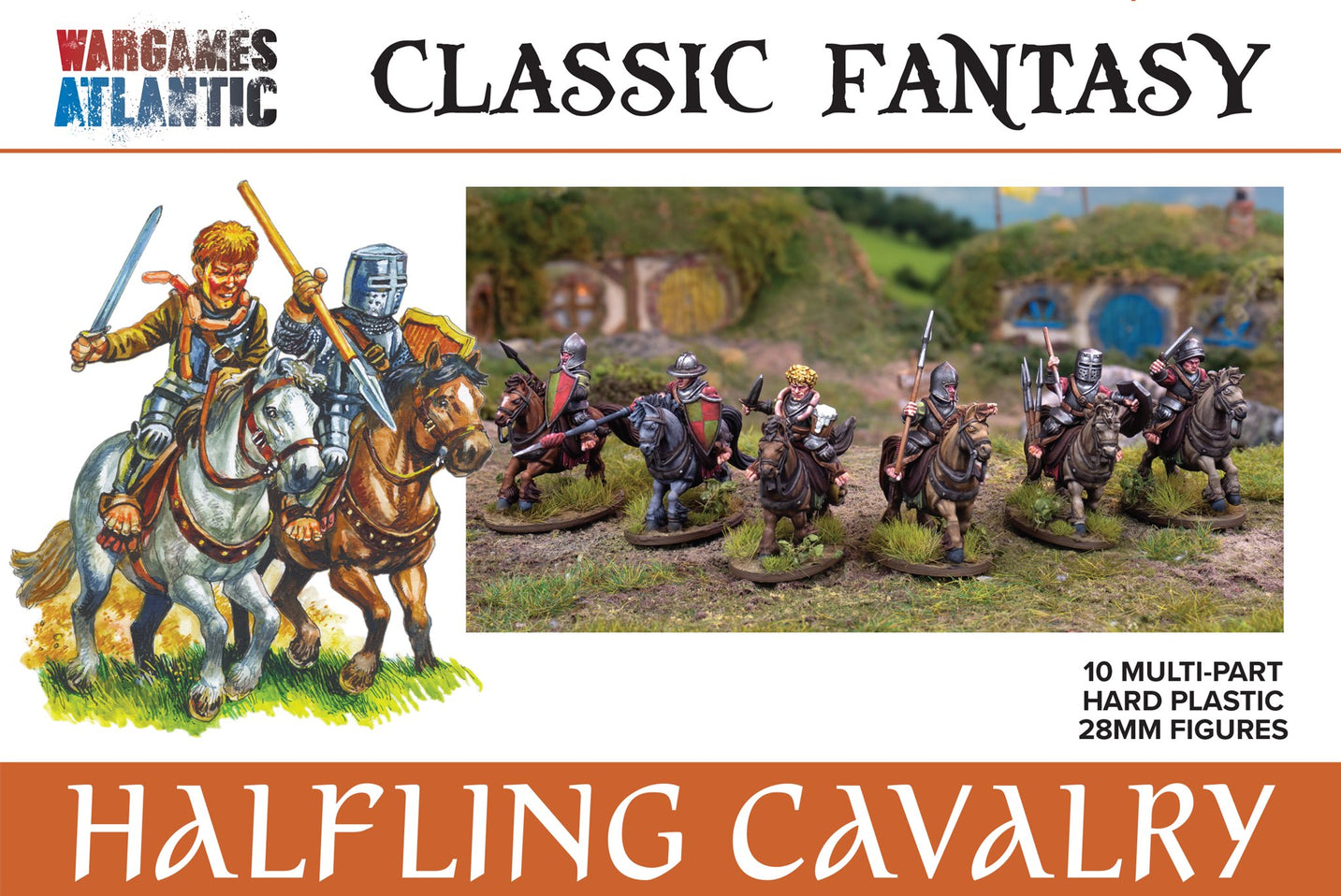 Wargames Atlantic: Classic Fantasy: Halfling Cavalry
