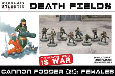 Wargames Atlantic: Death Fields: Cannon Fodder 2 (Females)